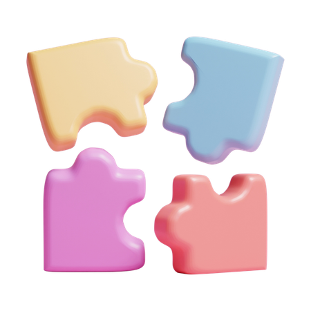 Puzzle  3D Icon