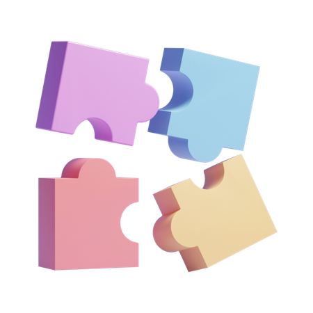 Puzzle  3D Icon