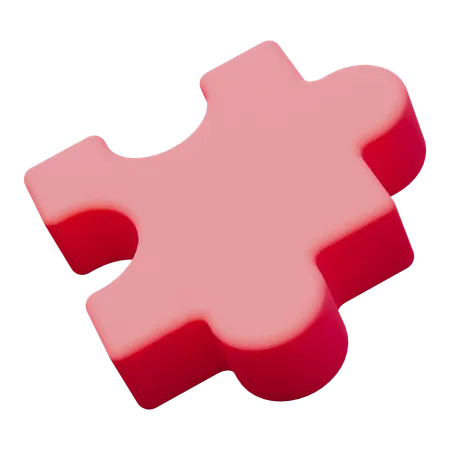 Puzzle Abstract Shape  3D Icon