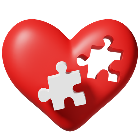 Puzzle d'amour  3D Icon