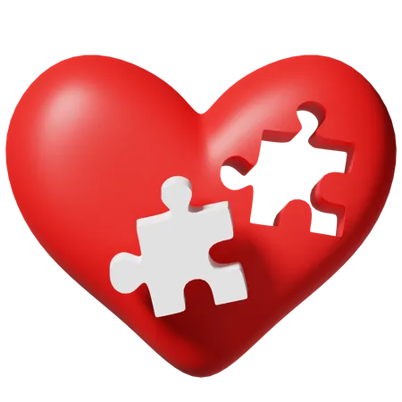 Puzzle d'amour  3D Icon