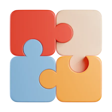 Bloc de puzzle  3D Icon