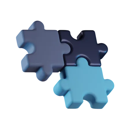 Bloc de puzzle  3D Icon