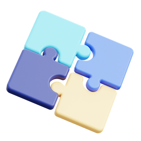 Puzzle Block  3D Icon
