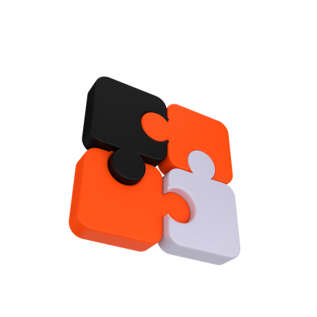 Puzzle-Block  3D Icon