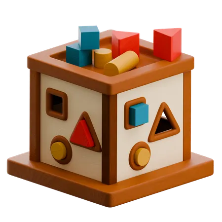 퍼즐 블록  3D Icon