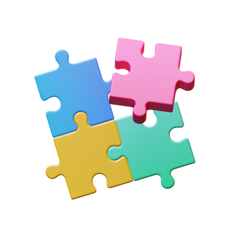 Puzzle-Block  3D Icon