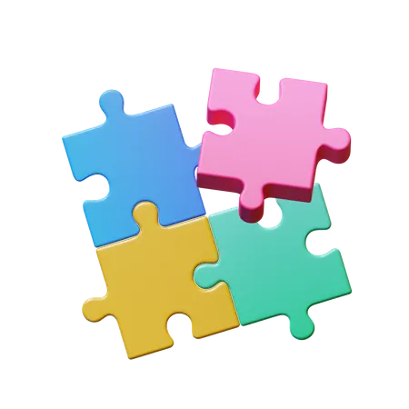 Puzzle-Block  3D Icon
