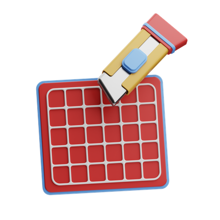 Puzzle Board For Engaging  3D Icon