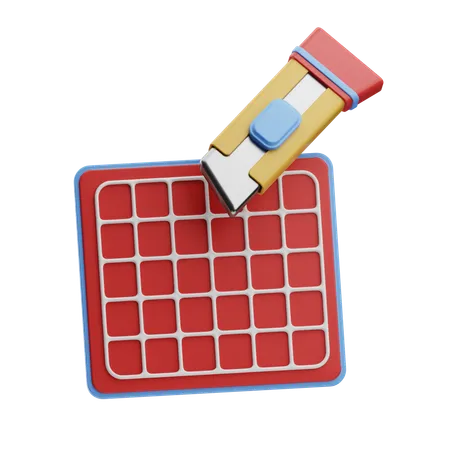 Puzzle Board For Engaging  3D Icon