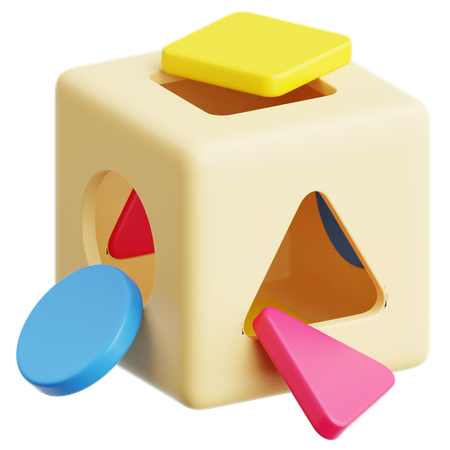 Puzzle Box  3D Icon