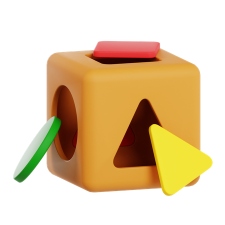 Puzzle Box  3D Icon