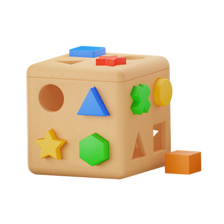 Puzzle Box  3D Icon