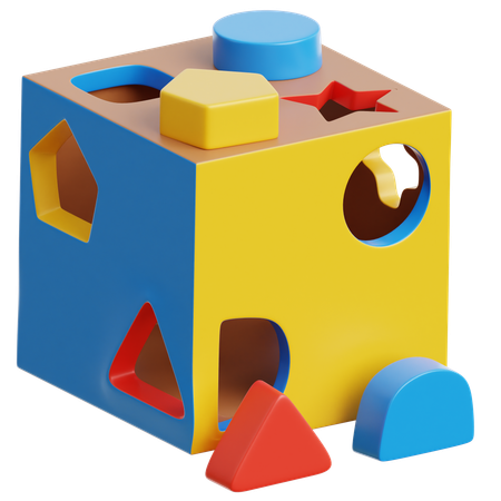Casse-tête en bois  3D Icon