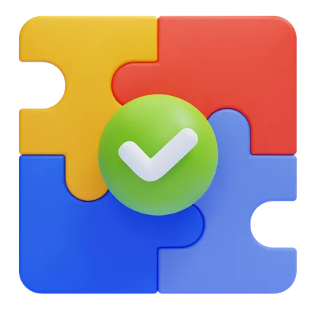 Puzzle Fit  3D Icon
