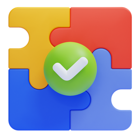 Puzzle Fit  3D Icon