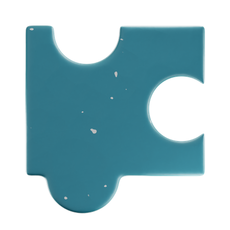 Puzzle Game  3D Illustration