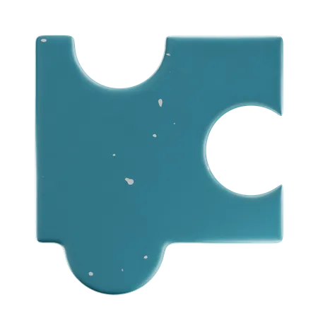 Puzzle Game  3D Illustration