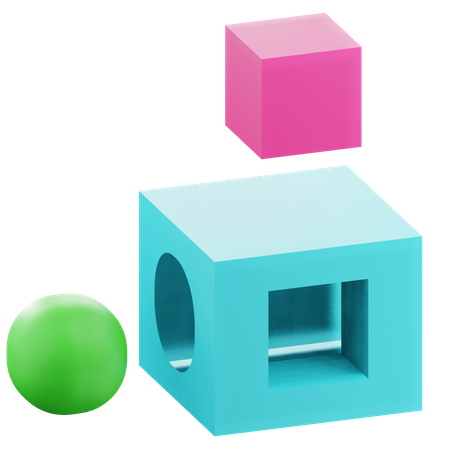 Puzzle de géométrie  3D Icon