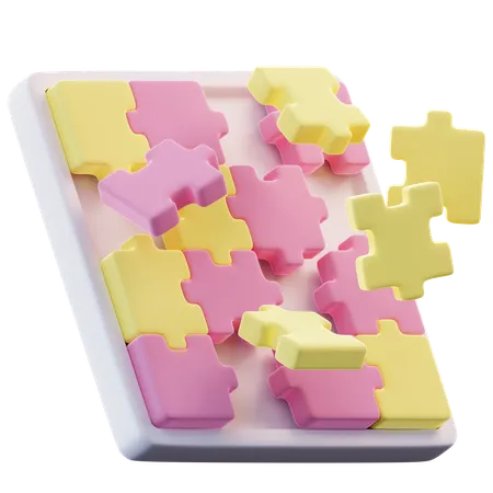 Giocattolo puzzle  3D Icon