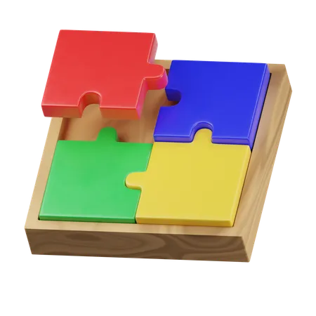 Jouet de puzzle  3D Icon