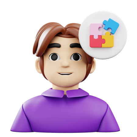 Puzzle Mind  3D Icon