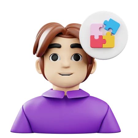 Puzzle Mind  3D Icon