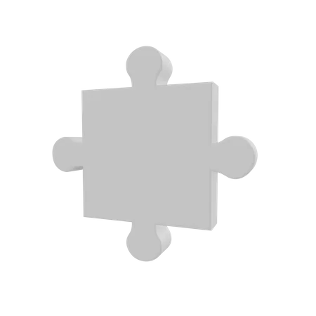 Puzzle Piece  3D Icon