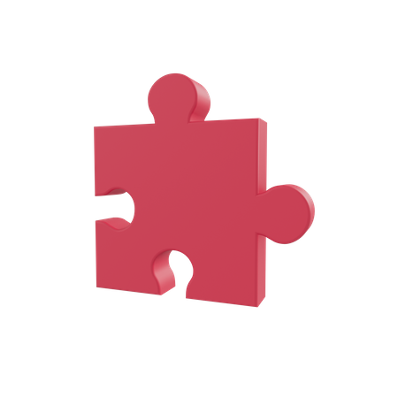 Puzzle Piece  3D Icon