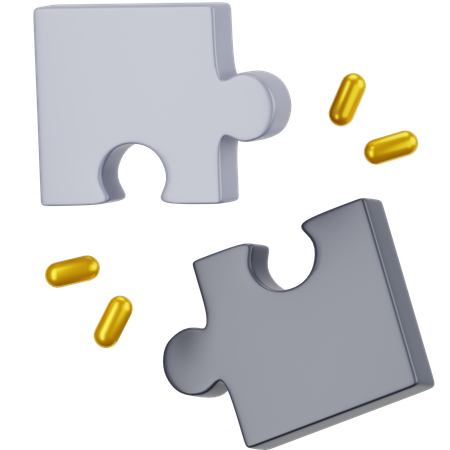 Puzzle Piece  3D Icon