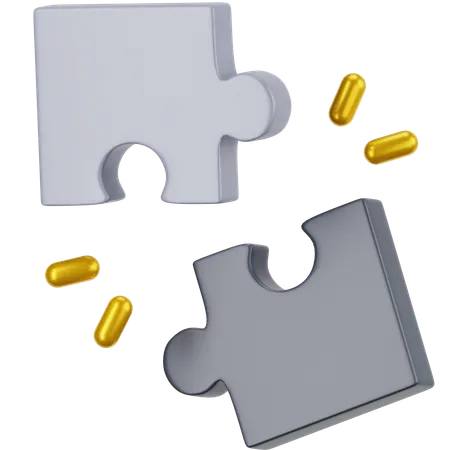 Puzzle Piece  3D Icon