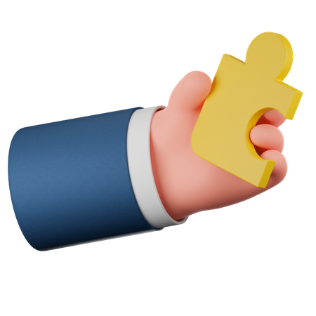 Puzzle Piece  3D Icon