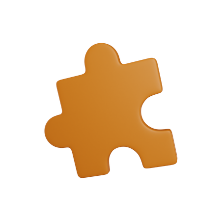 Puzzle Piece  3D Icon