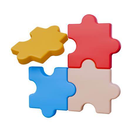 Jouet de puzzle  3D Icon