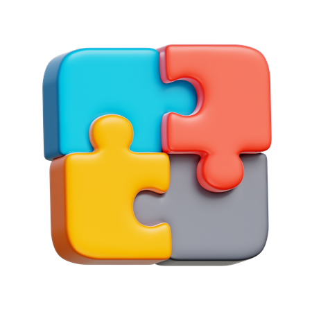 Puzzle Solution  3D Icon