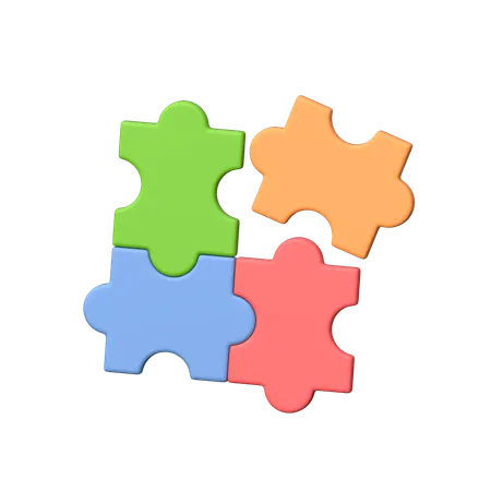 Puzzle Solve  3D Icon