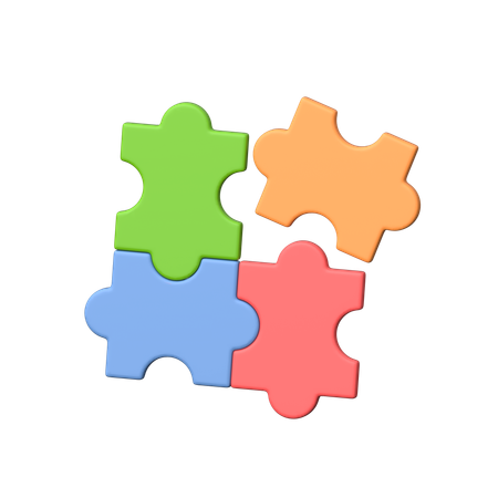 Puzzle Solve  3D Icon