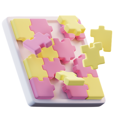 Puzzle-Spielzeug  3D Icon