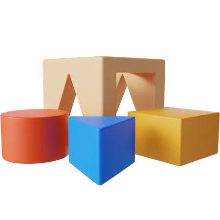 Puzzle Toys  3D Icon