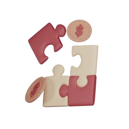 Puzzled  3D Icon