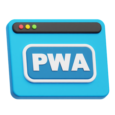 Pwa Website  3D Icon