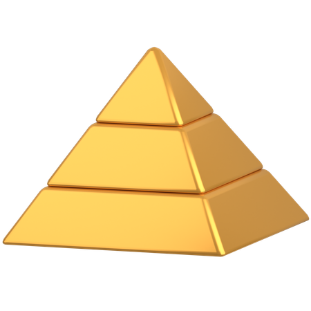 피라미드  3D Icon