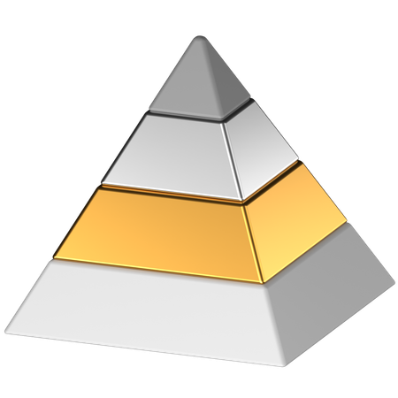 피라미드  3D Icon