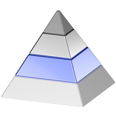 피라미드  3D Icon