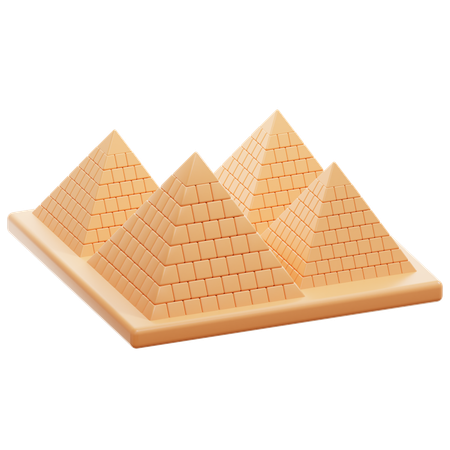 Pyramid  3D Icon