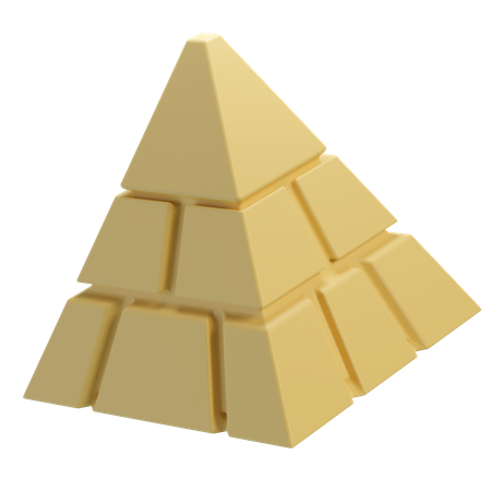 Pyramid  3D Icon