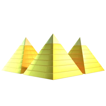 Pyramid  3D Icon