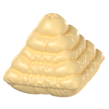 Pyramid Balloon  3D Icon