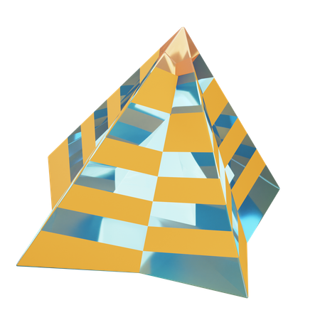 Pyramid Lazy  3D Icon