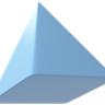 pyramid shape emoji 3d